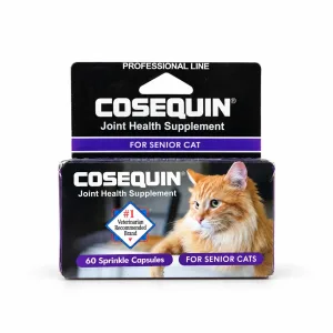 مکمل مفاصل گربه سالمند کوزکوین Cosequin Senior Cats، بسته ۶۰ کپسول